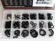 225 PCS Sil O Ring Karet Seal O ring PCP Sil Oring Karet Seal Oring 1 Set Sil Oring Box Hidrolik. 