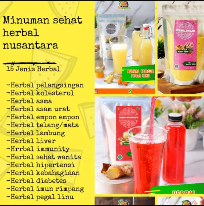 Minuman Herbal Nusantara