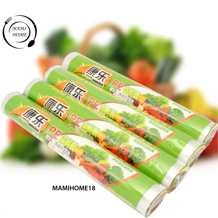 Cod Plastik Wraping Film Roll Putih Plastik Pembungkus Makanan Dan Buah Food Grade Wrap Makanan Lazada Indonesia