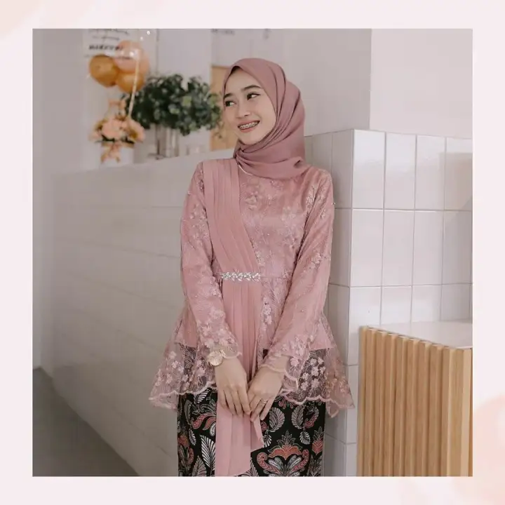 Baju Set Kebaya Amalia Atasan Baju Kebaya Lazada Indonesia