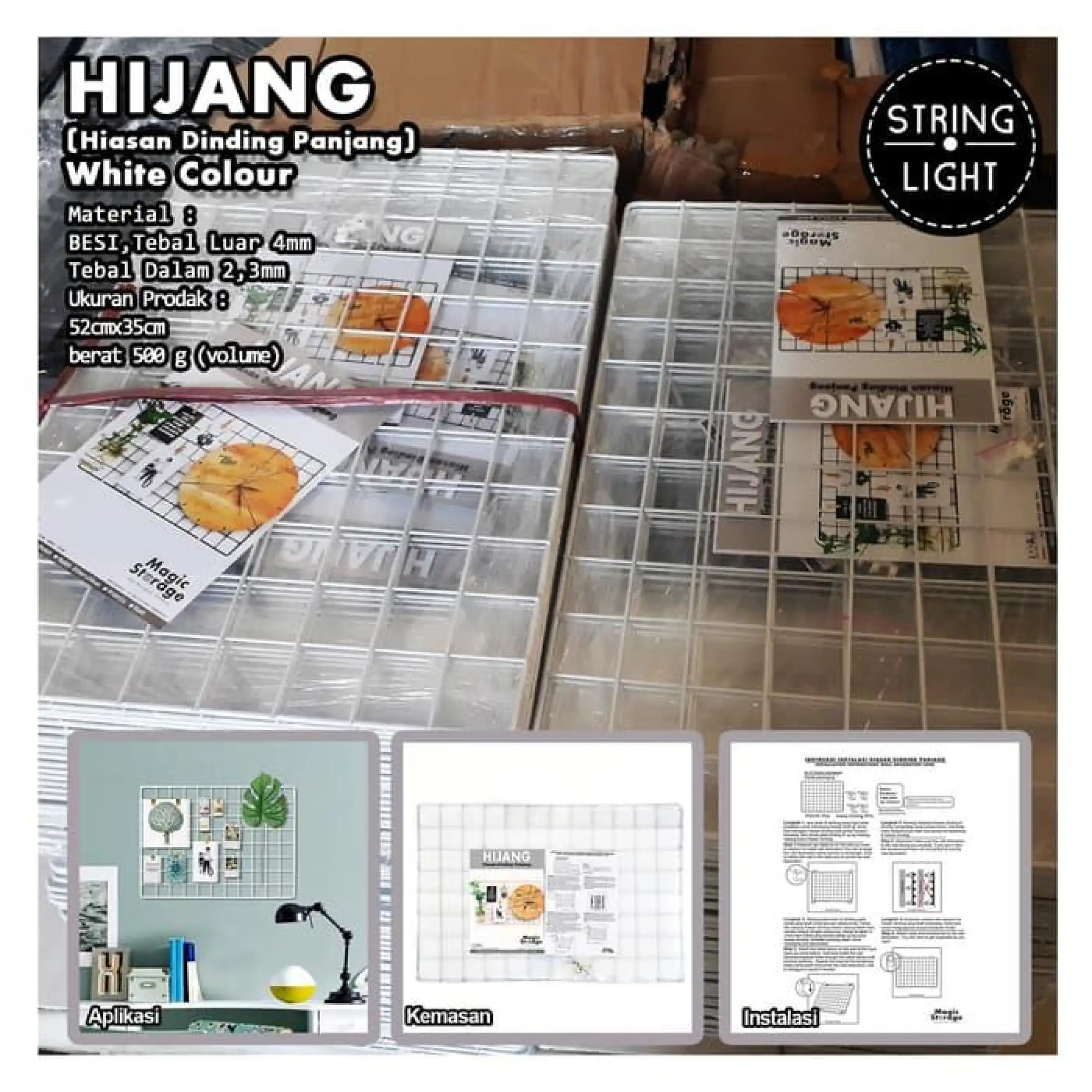 Murah Hijang Hiasan Dinding Panjang Putih Memo Foto Wall Grid Black Lazada Indonesia Murah Hijang Hiasan Dinding Panjang Putih Memo Foto Wall Grid Black Lazada Indonesia