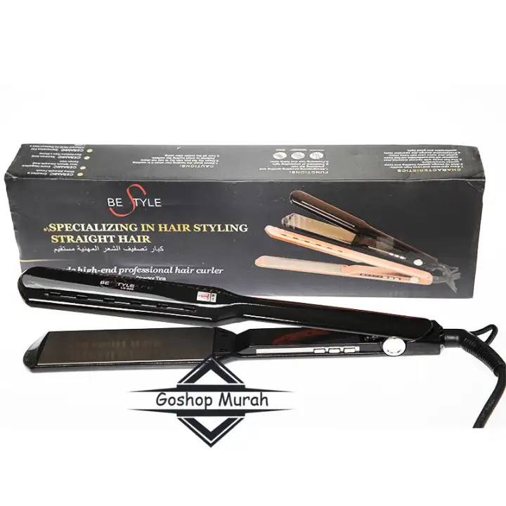 Catokan Rambut Bagus Profesional Original Pelurus Rambut Bestyle Ls 898 Alat Pelurus Rambut Led Temperatur Control Hitam Lazada Indonesia