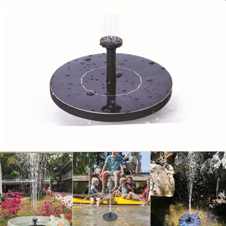 In Stock Xinpeng Air Mancur Mengambang Surya Mini Untuk Hiasan Kolam Taman Lazada Indonesia
