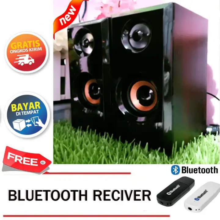 Speaker Mini Aktif Fleco Suara Dahsyat Lazada Indonesia