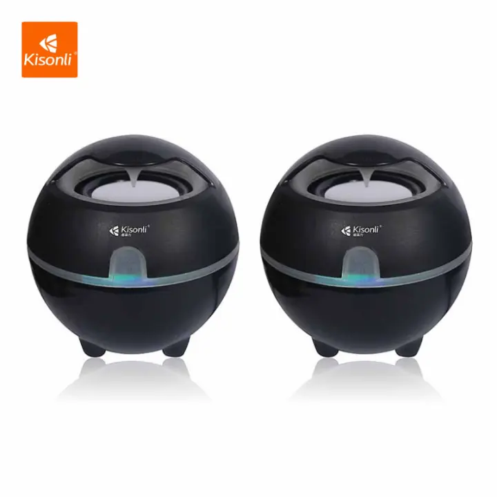 KISONLI Gaming Speaker Komputer/Laptop S999 Dual Bass With Volume Control