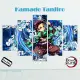 POSTER ANIME DEMON SLAYER / HIASAN DINDING TREND ANIME AESTHETIC / + FREE STICKER / FREE CUSTOM / KUALITAS REAL PICT. 