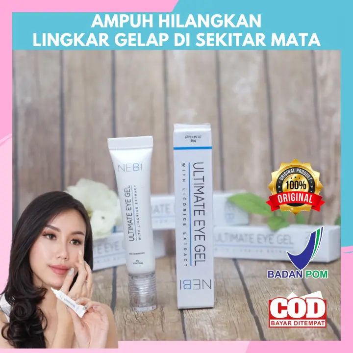 Original Produk Eye Gel Ultimate By Nebi Penghilang Kerutan Mata Mata Panda Kantung Mata Ultimate Eye Original Produk Eye Gel Ultimate By Nebi Penghilang Kerutan Mata Mata Panda Kantung Mata Ultimate Eye