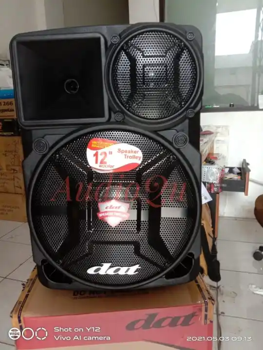 Speaker Portable Dat Dt 123 Dt123 Original 12 Inch Bluetooth Terbaik Lazada Indonesia