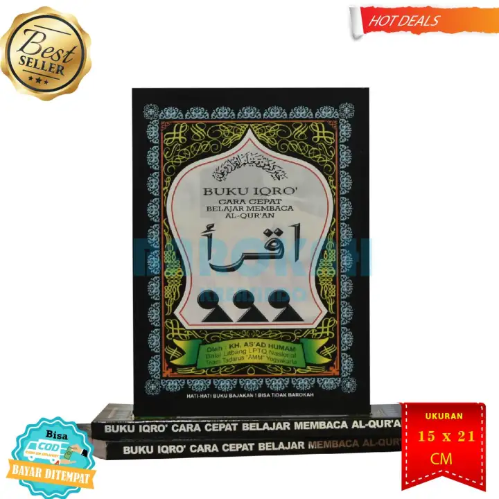 Best Seller Buku Iqro Kertas Hvs Ukuran Besar Buku Cara Cepat Belajar Membaca Al Quran Buku