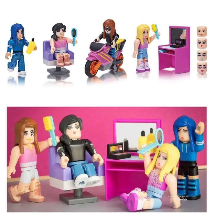 Bayar Di Tempat) Roblox Stylz Salon And Spa Make Up 4 Core Figures Mix And  Match Hemat | Lazada Indonesia Bayar Di Tempat) Roblox Stylz Salon And Spa Make Up 4 Core Figures Mix And  Match Hemat | Lazada Indonesia