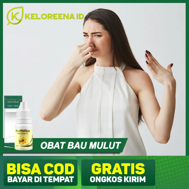 Obat Bau Mulut Akibat Gigi Berlubang Propolis Sm Lazada Indonesia