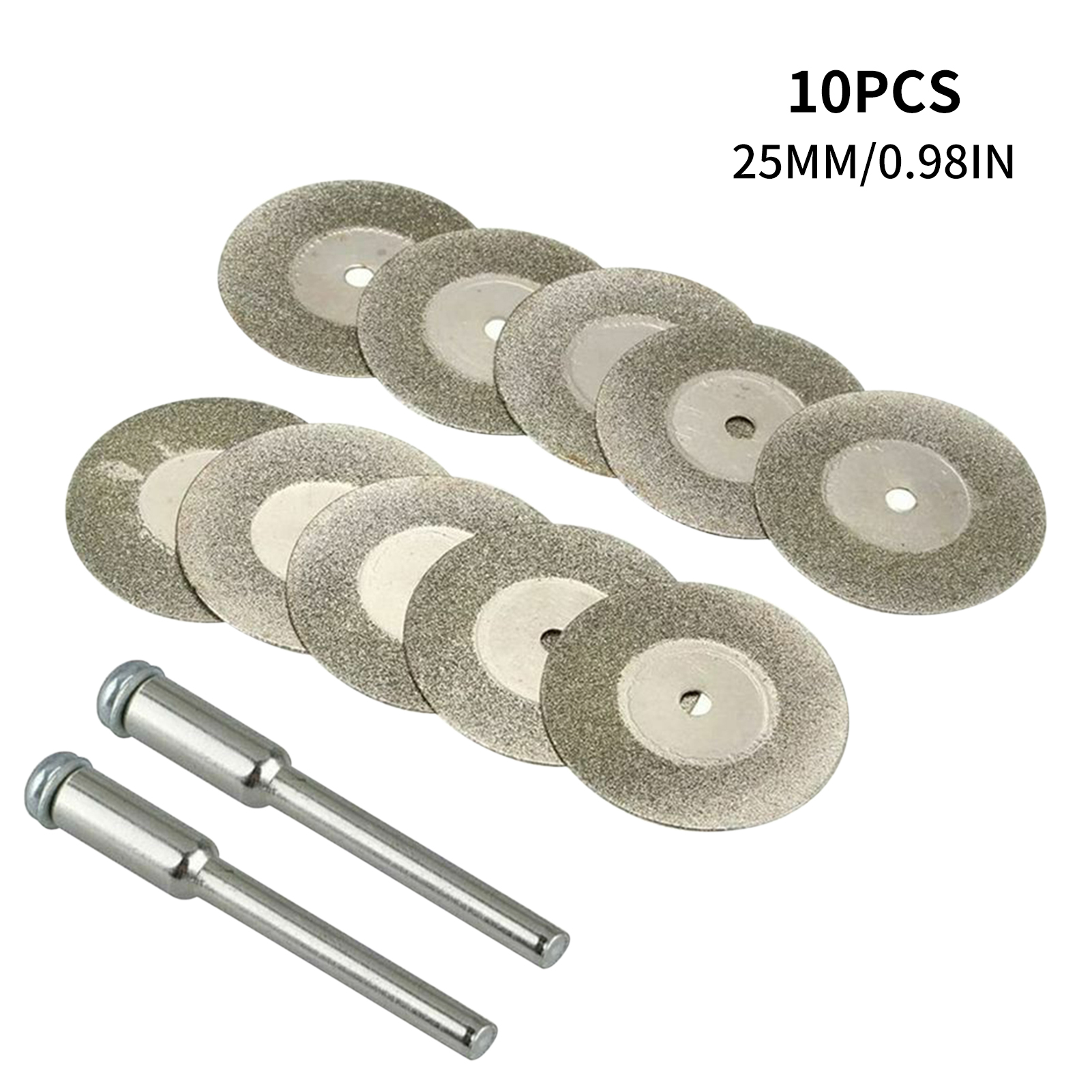 10pcs Diamond Cutting Discs Cut-off Wheel Set For Dremel Rotary Tool