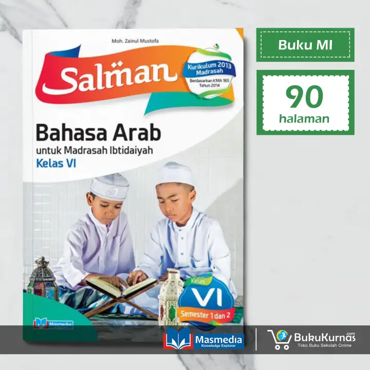 Buku Bahasa Arab Kelas 6 Mi K13 Salman Lazada Indonesia