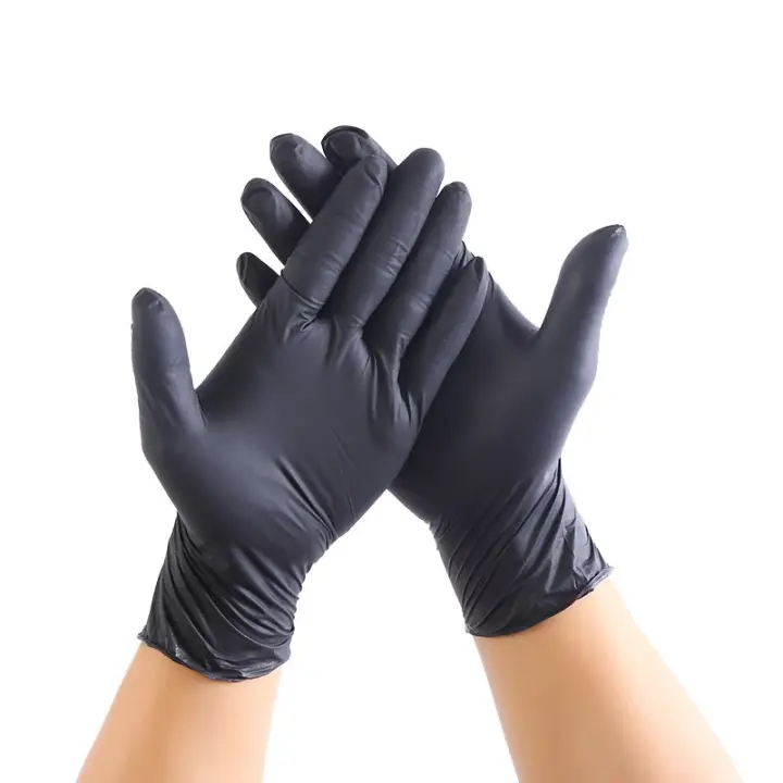 Sarung Tangan Hitam Detailing Mekanik Mobil Motor Tato Bengkel Multifungsi Black Latex Gloves Lazada Indonesia