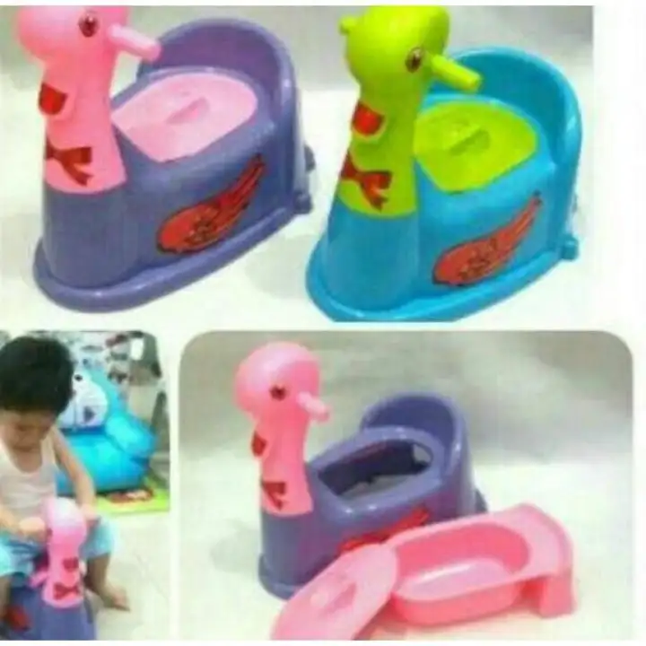Terbaik Potty Bebek Toilet Training Wc Duduk Pispot Bab Bak Pipis Dengan Handle Pegangan Tajimaku Lazada Indonesia
