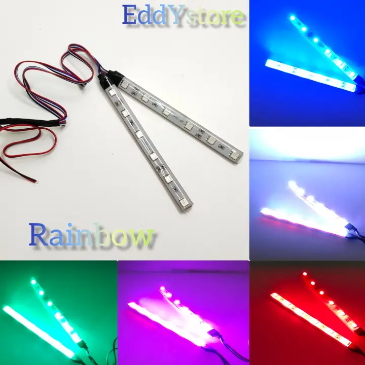 Cod Lampu Kolong Led Kedip Lampu Variasi Banyak Mode Aksesoris Lampu Motor Lazada Indonesia