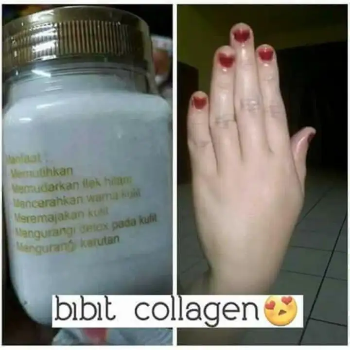 Bibit Collagen Withening Moisturizer Original 100 Bpom Pemutih Kulit Badan Cream Pemutih Kulit Tangan Kaki