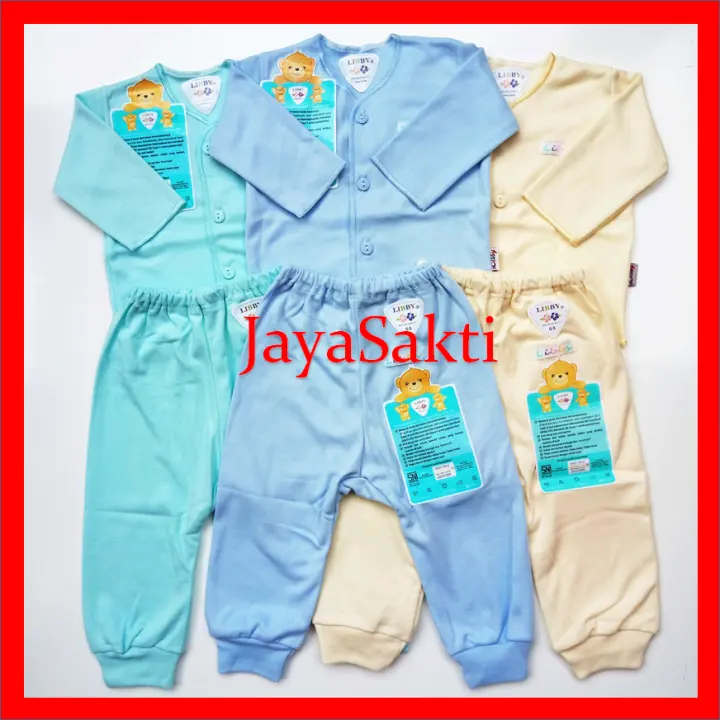 3 Set Setelan Baju Bayi Lengan Panjang Celana Panjang Warna Umur 3 6 Bulan Celana Santai Celana Rumah Anak Laki Laki Perempuan Jayasakti Lazada Indonesia