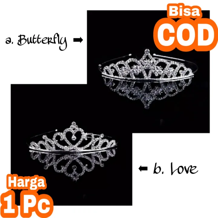 Mahkota Princess Crown Hiasan Rambut Mahkota Wisuda Mahkota Hijab Bando Mahkota Tiktok Kondangan Mahkota Hias Lazada Indonesia