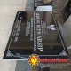 PRASASTI PERESMIAN PAHAT MARMER HITAM 60X90 CM. 