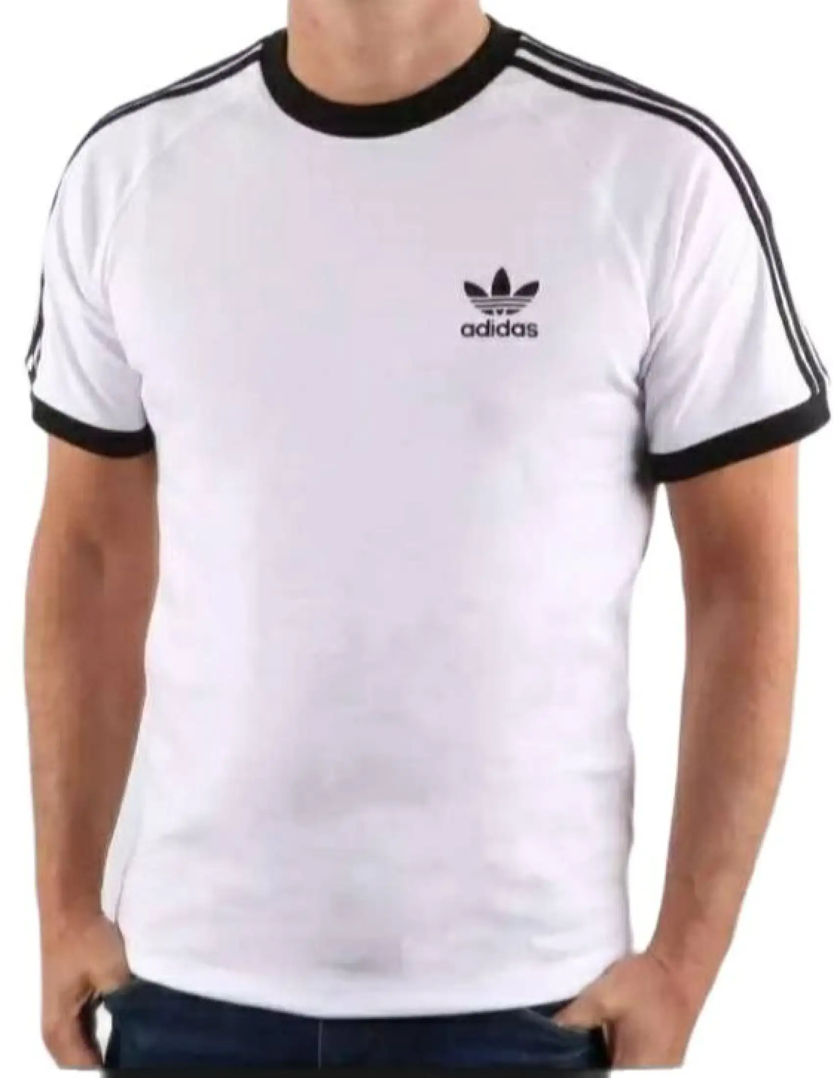 T Shirt Adidas Lengan Pendek Logo Bordir Garis Hitam Warna Putih Kaos Casual Baju Kaos Adidas T Shirt Adidas Casual Termurah Dan Terlaris Lazada Indonesia