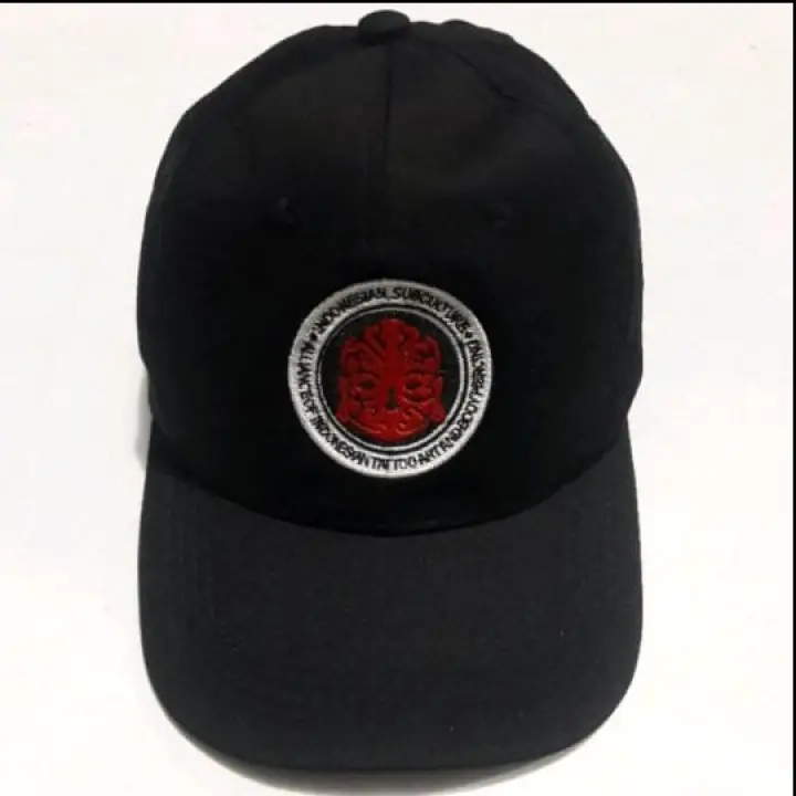 Topi Baseball Logo Masberto Terbaru 2021 Baseball Cap Pria Logo Tato Hitam K2t0 Topi Pria Distro