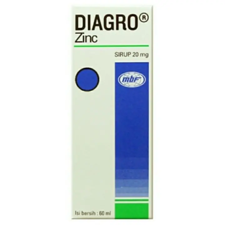 Diagro Sirup Zinc 60ml
