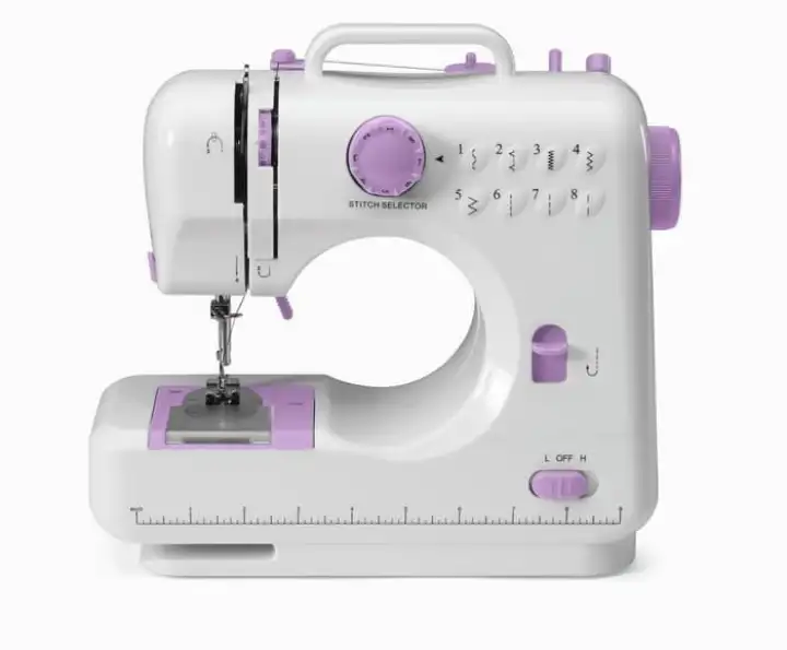 Mesin Jahit Portable Mini Fhsm 505 Dengan 12 Pola Jahitan Bisa Lubang Kancing Lazada Indonesia