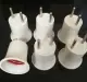 fitting lampu colokan bohlam lampu set 6 pcs. 