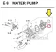 ORING O-RING WATER PUMP 34X2 VARIO 125 PCX VARIO ADV 150 K36 K97 91302-KWN-900 ORIGINAL HONDA AHM HGP. 