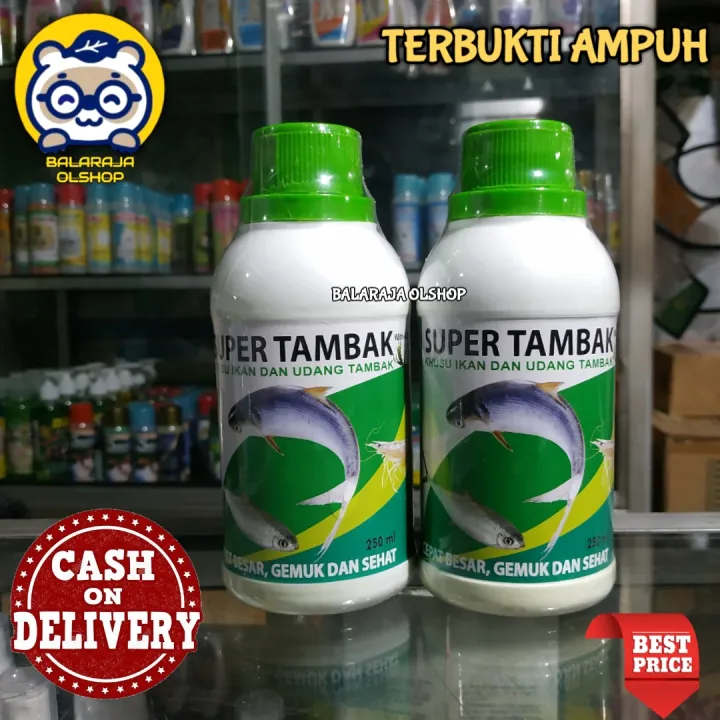 Vitamin Penambah Nafsu Makan Penggemuk Ikan Dan Udang Ampuh- Super Tambak | Lazada Indonesia