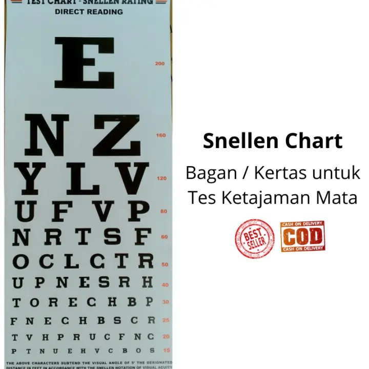 Diskon Snellen Chart Tes Ketajaman Mata Kertas Tes Mata Minus Tes Kesehatan Mata Rabun Alat Kertas Tes Pemeriksaan Mata Tes Penglihatan Sehat Mata Manual Murah Lazada Indonesia