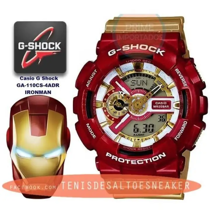 Casio G Shock Ga 110 Iron Man Lazada Indonesia