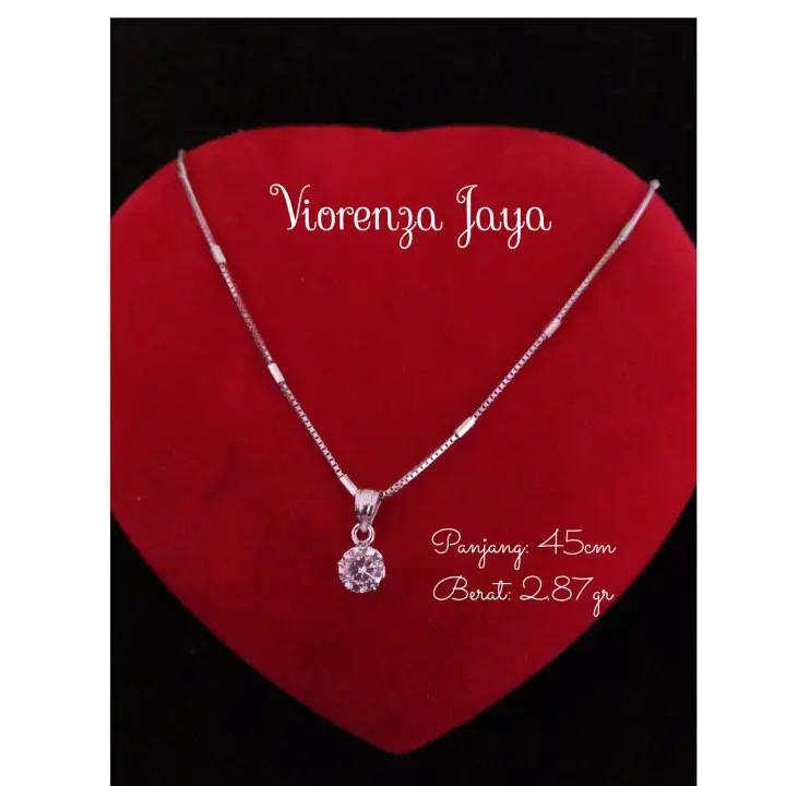 Kalung New Italy Perak 925 Perhiasan Silver Lapis Emas Putih Kalung Wanita Import Set Liontin Permata Lazada Indonesia Kalung New Italy Perak 925 Perhiasan Silver Lapis Emas Putih Kalung Wanita Import Set Liontin Permata Lazada Indonesia