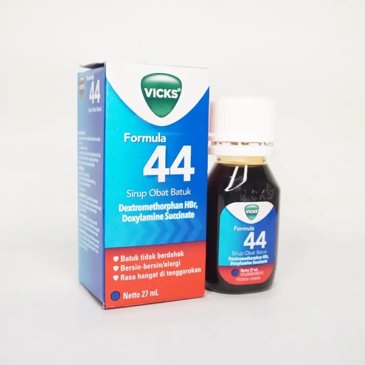 Tc Vicks Formula 44 Sirup Obat Batuk 27 Ml Lazada Indonesia