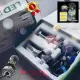 2 buah Lampu Utama LED H4 Mini Proyektor Cut off Rapi 16000 lm 5500k Bright xpander brio avanza Xenia. 