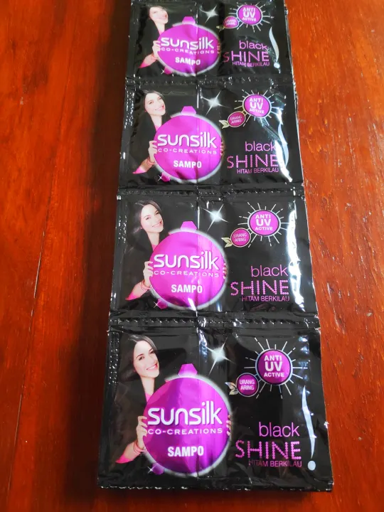 Sunsilk Black Shine Shampoo 125ml Shopee Indonesia