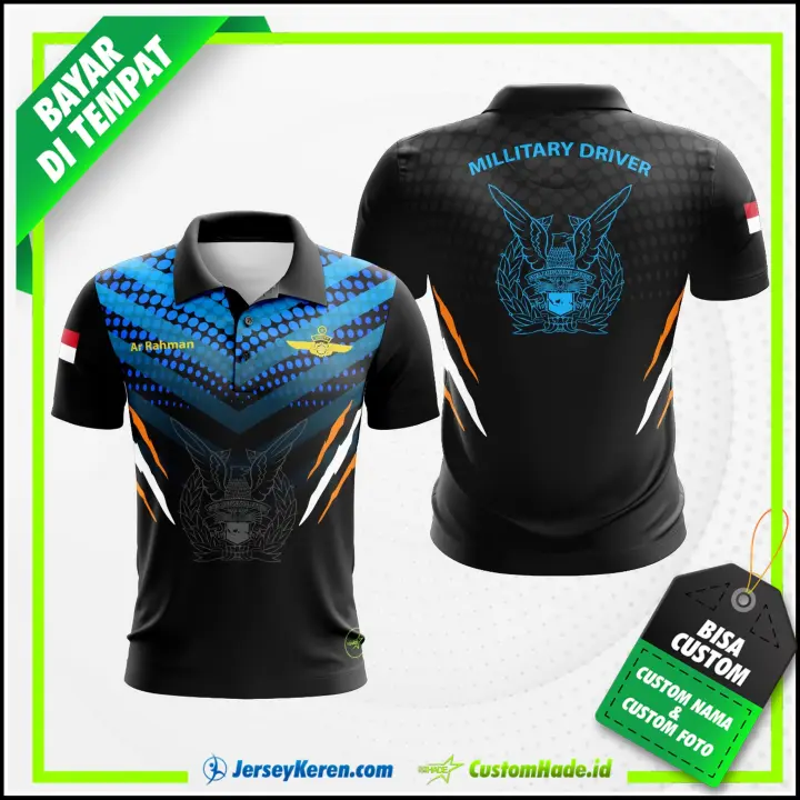 Baju Kaos Jersey Motif Baju Polo Desain Printing Custom Fullprint Jersey Polo Printing Sublime Desain Custom Fullprint Lazada Indonesia