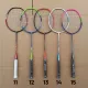 RAKET BADMINTON PAKET LENGKAP MODEL TERUSAN ISI 2 RAKET + 1 TAS + 1 SLOP SHUTTLECOCK  ISI 12 KOK BONUS 2 GRIP DAN PACKING KAYU. 