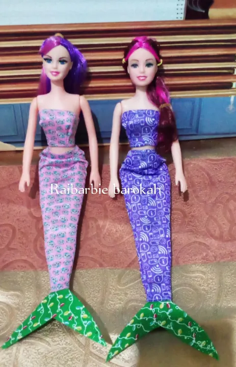 Raibarbie Barbie Putri Duyung Kw Lazada Indonesia