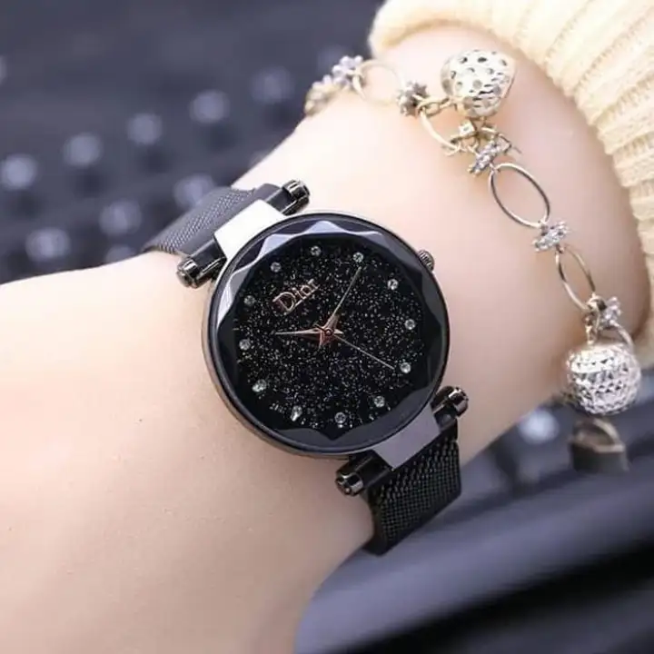 Jam Tangan Wanita Terbaru 2019 Rantai Magnet Fashion Wanita Di0r 001sc Lazada Indonesia