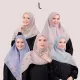 Elzatta Hijab Kerudung Jilbab Segiempat Segi empat Scarf Motif Premium Obelia Series. 