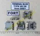 Terminal Blok TYPE UK 6N 6MM GREY. 