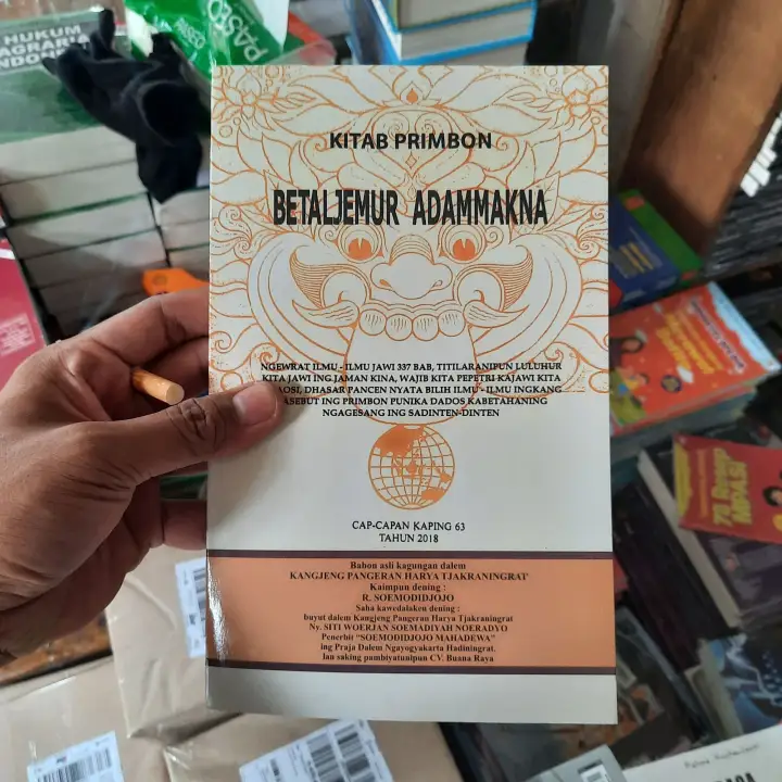 Kitab Primbon Betaljemur Adammakna Bahasa Jawa | Lazada Indonesia