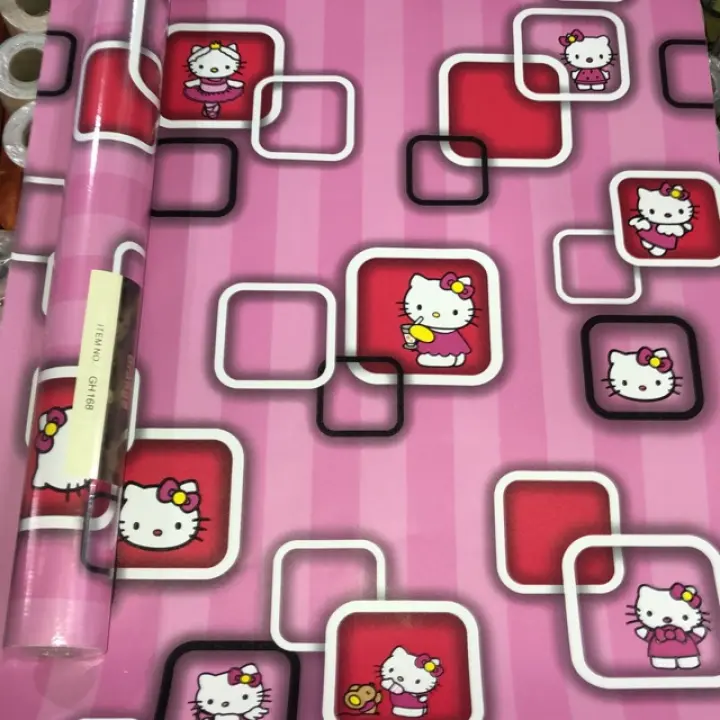 Wallpaper Dinding Hello Kitty 3d Image Num 12