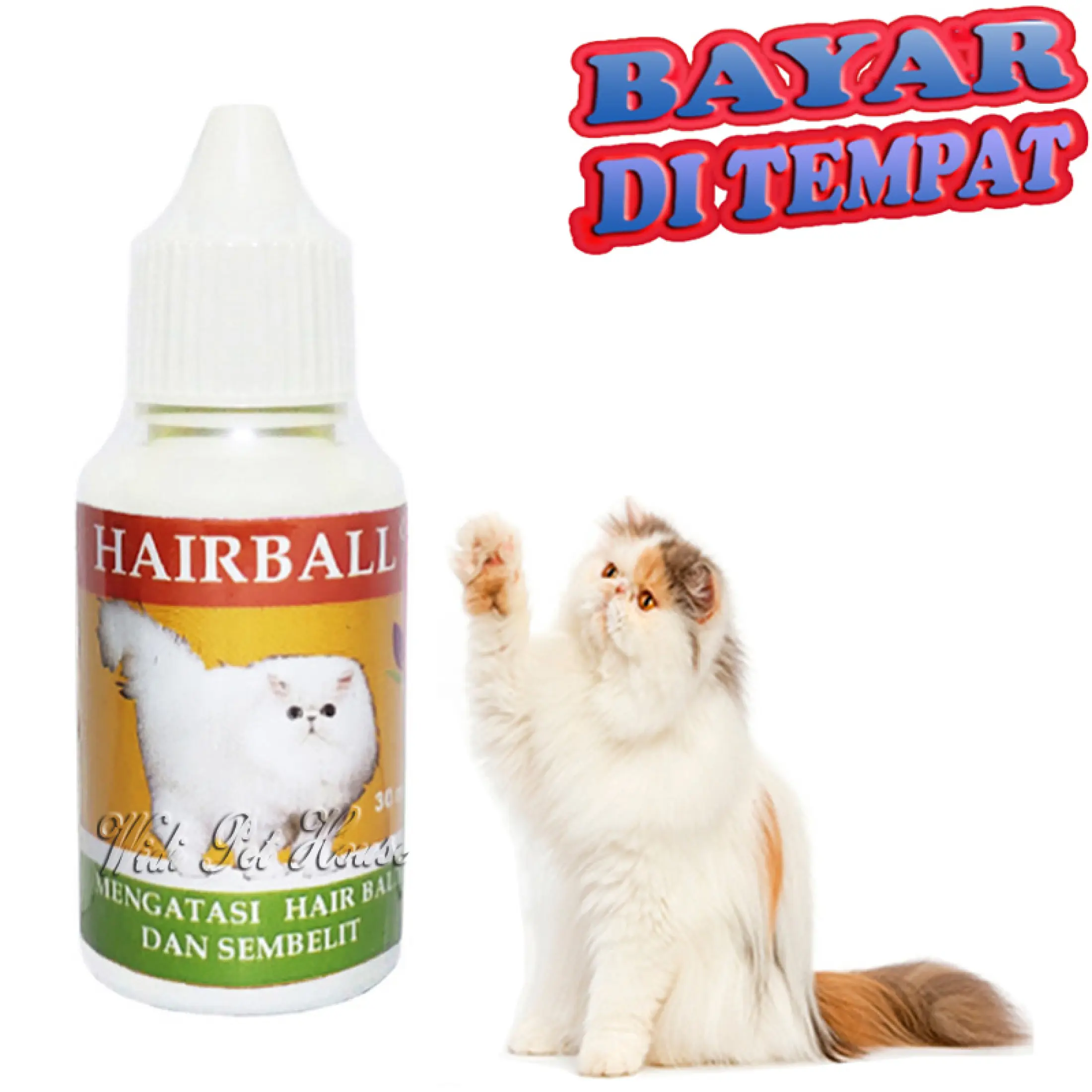 Obat Sembelit Susah Pup Muntah Bulu Kucing Stop Hairball Oil 