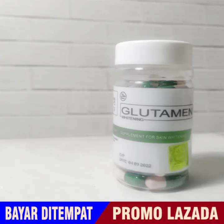 Kapsul Gluta Men Pemutih Badan Dan Wajah Pria Glutamen 100 Pemutih Badan Kulit Pria Obat