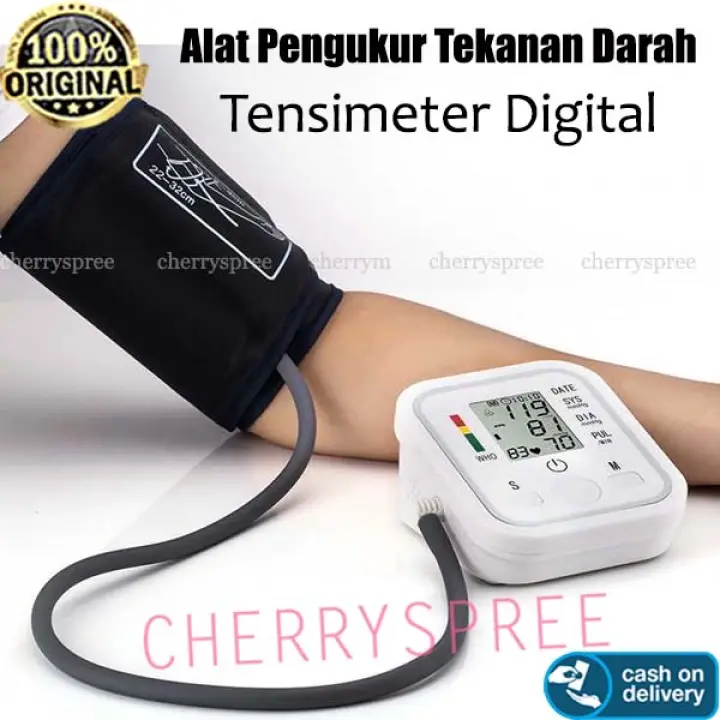 Pengukur Tekanan Darah Tensimeter Digital Sphygmomanometer With Voice Alat Cek Tes Ukur Tekanan Darah Tensimeter Digital Alat Pengukur Tensi Darah Digital Murah Lazada Indonesia