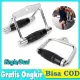 Seated Row Handle D Handle Gym Rowing Single/Dua Handle Pegangan Gym Fitnes. 