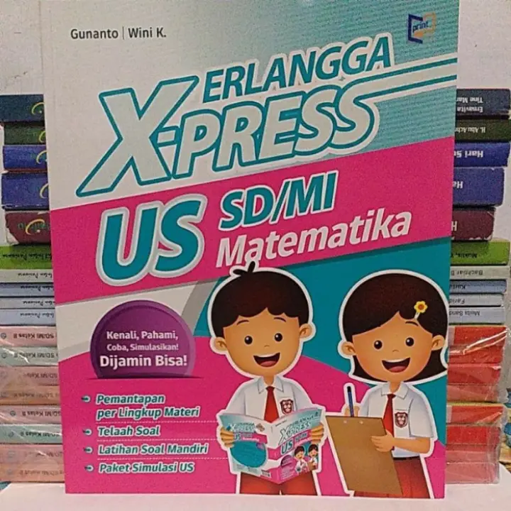 Buku Express Us Matematika Sdmi Kelas 6 Erlangga Lazada Indonesia